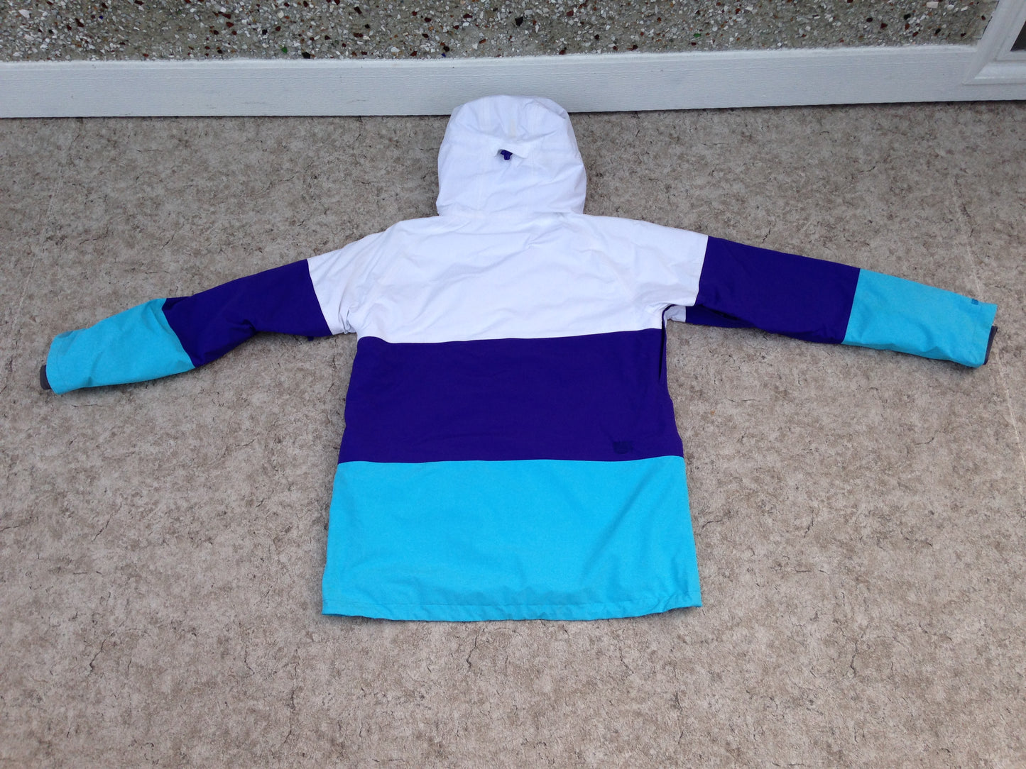 Winter Coat Men's Size X Large Burton Gore-Tex Blue White Purple Snowboarding Excellent