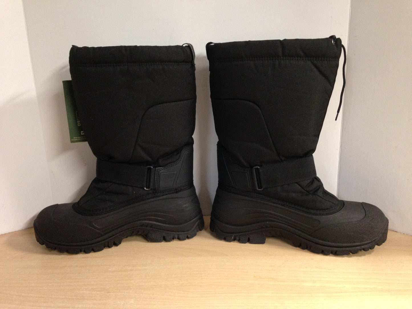 Winter Boots Men's Size 11 Kamik -40 degree Black With Liner NEW WITH TAG
