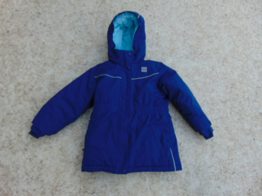 Winter Coat Child Size 5 MEC Parka Blue and Aqua Blue NEW DEMO MODEL Fantastic Quality