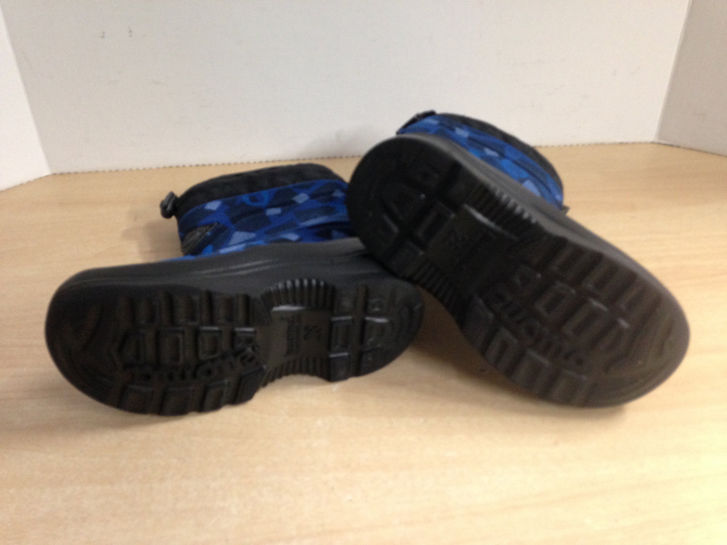 Winter Boots Child Size 11 Kuoma Snowlock Made In Finland -30 degree Rating Blue Excellent