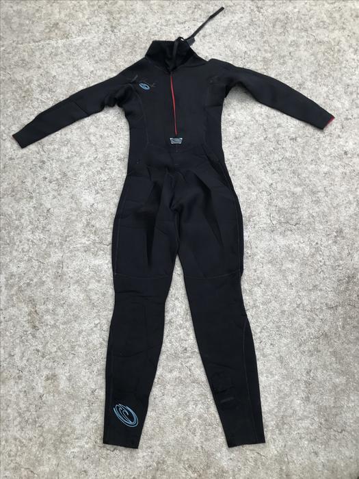 Wetsuit Child Size 14 Youth Full 4-3 mm Tiki Black Grey
