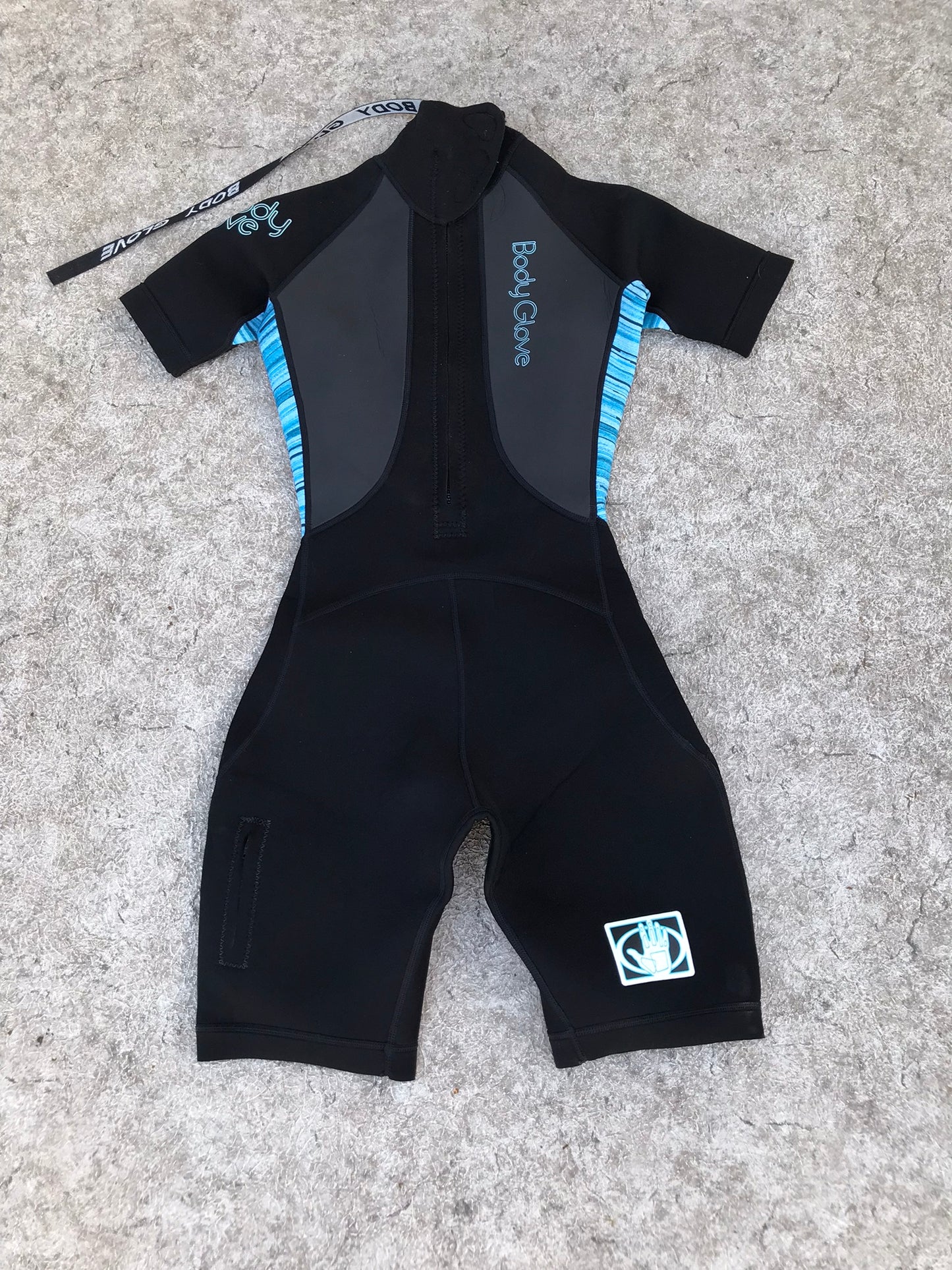 Wetsuit Ladies Size 5-6 Body Glove 2-3 mm Neoprene Black Blue New