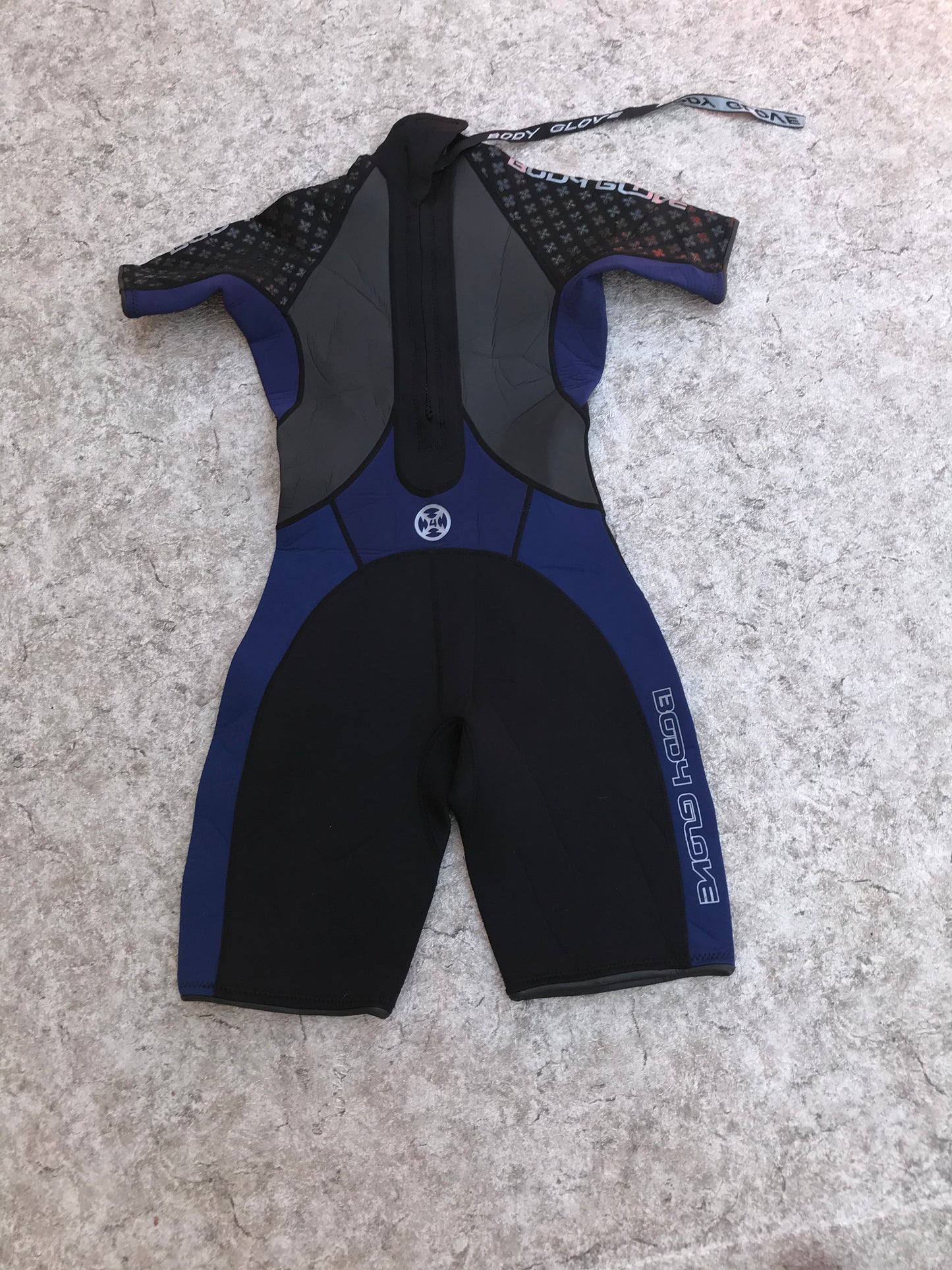 Wetsuit Ladies Size 9-10 Body Glove 2-3 mm Black Blue Teal Excellent