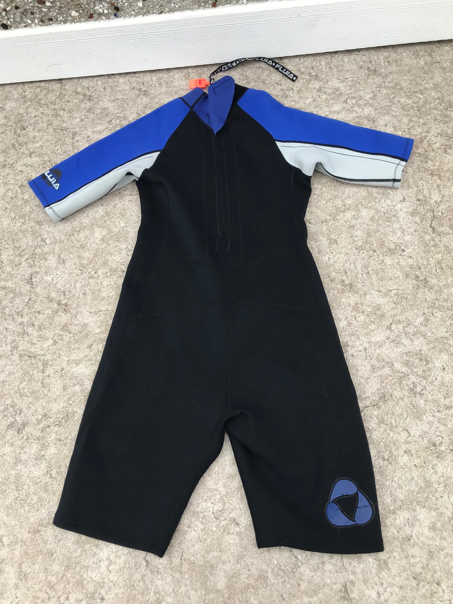 Wetsuit Men's Size Large Blue Grey Black 2-3 mm Excellent