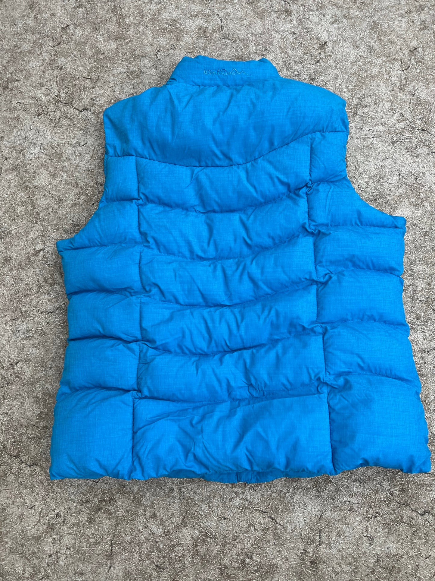 Wind River Tmax insulated Warm winter vest coat hyper dri ladies size X Large Aqua Blue New