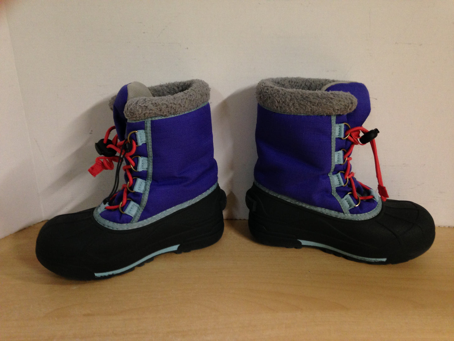 Winter Boots Child Size 13 Sorel Purple and Grey