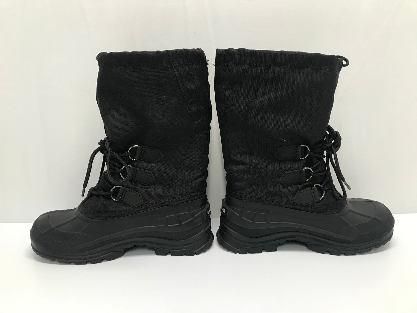 Winter Boots Ladies Size 8 Kamik Black With Liners New Demo Model