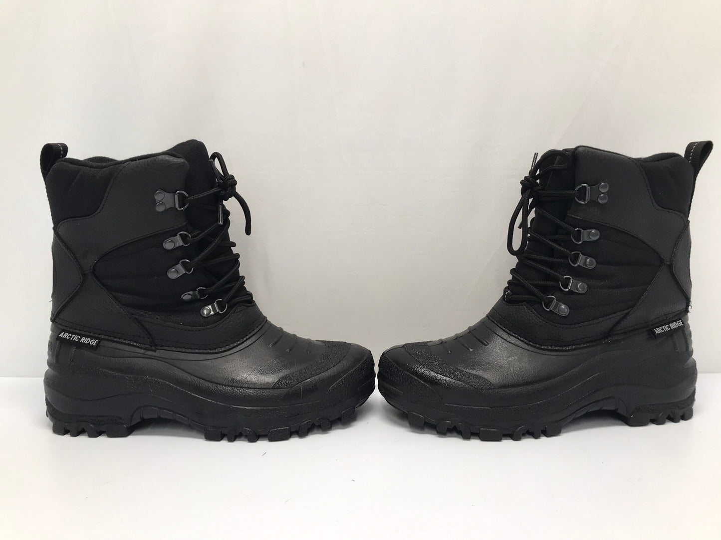 Winter Boots Men's Size 10 Arctic Ridge Black New Demo Model