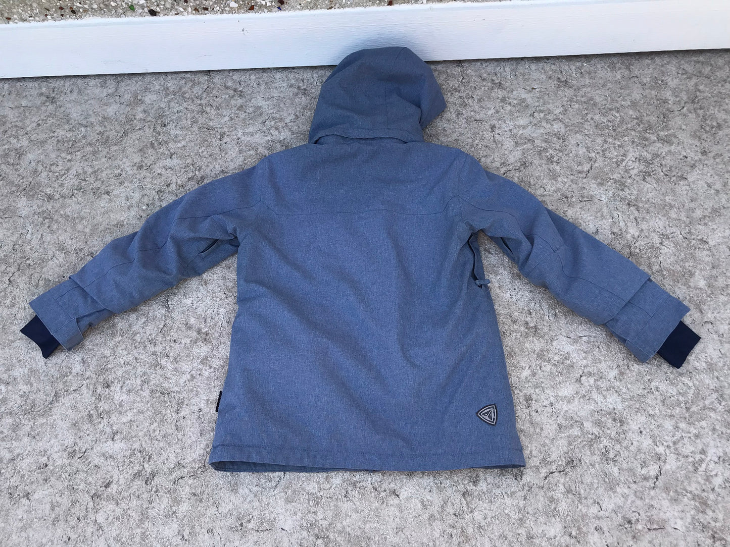 Winter Coat Child Size 12 FireFly Denim Blue With Snow Belt