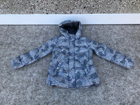 Winter Coat Child Size 12 Gap Winterized Grey White Excellent