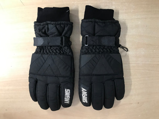 Winter Gloves and Mitts Men's Size X Large Swanny Black Excellent