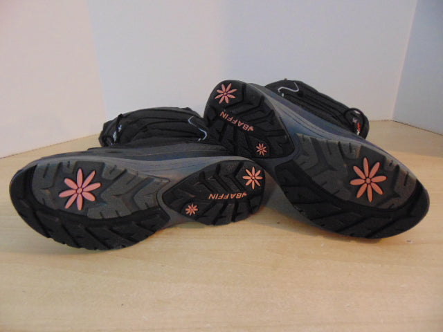 Winter Boots Ladies Size 7 Baffin Deep Snow With Liner Black New Demo Model