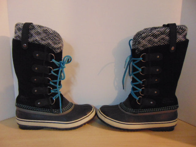 Winter Boots Ladies Size 7 Sorel Joan Of Arctic Suade and Rubber Soles With Liner Fantastic Quality Retail 229.00 Nice