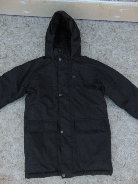 Winter Coat Child Size 14 MEC Parka Smoke Grey Excellent As New