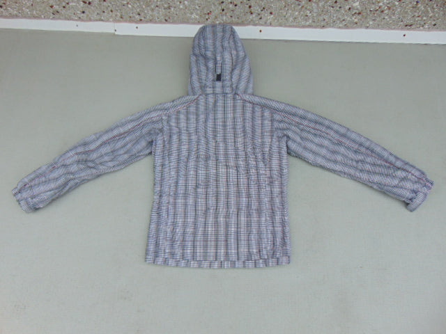 Winter Coat Child Size 16-18 Youth Columbia Grey Pink Black White Printed Fantastic Quality New Demo Model