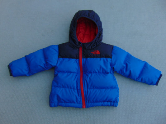 Winter Coat Child Size 6-12 Month Infant The North Face 550 Goose Down Filled New Demo Model
