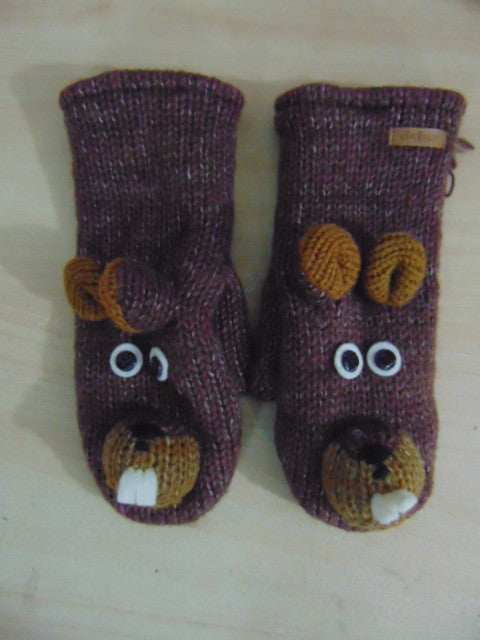 Toddler brown on sale gloves