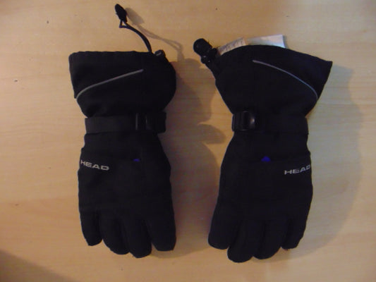 Winter Gloves and Mitts Men's Size Medium Head Excellent Black