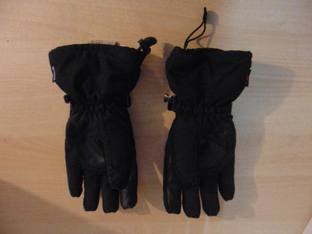 Winter Gloves and Mitts Men's Size Medium Head Excellent Black