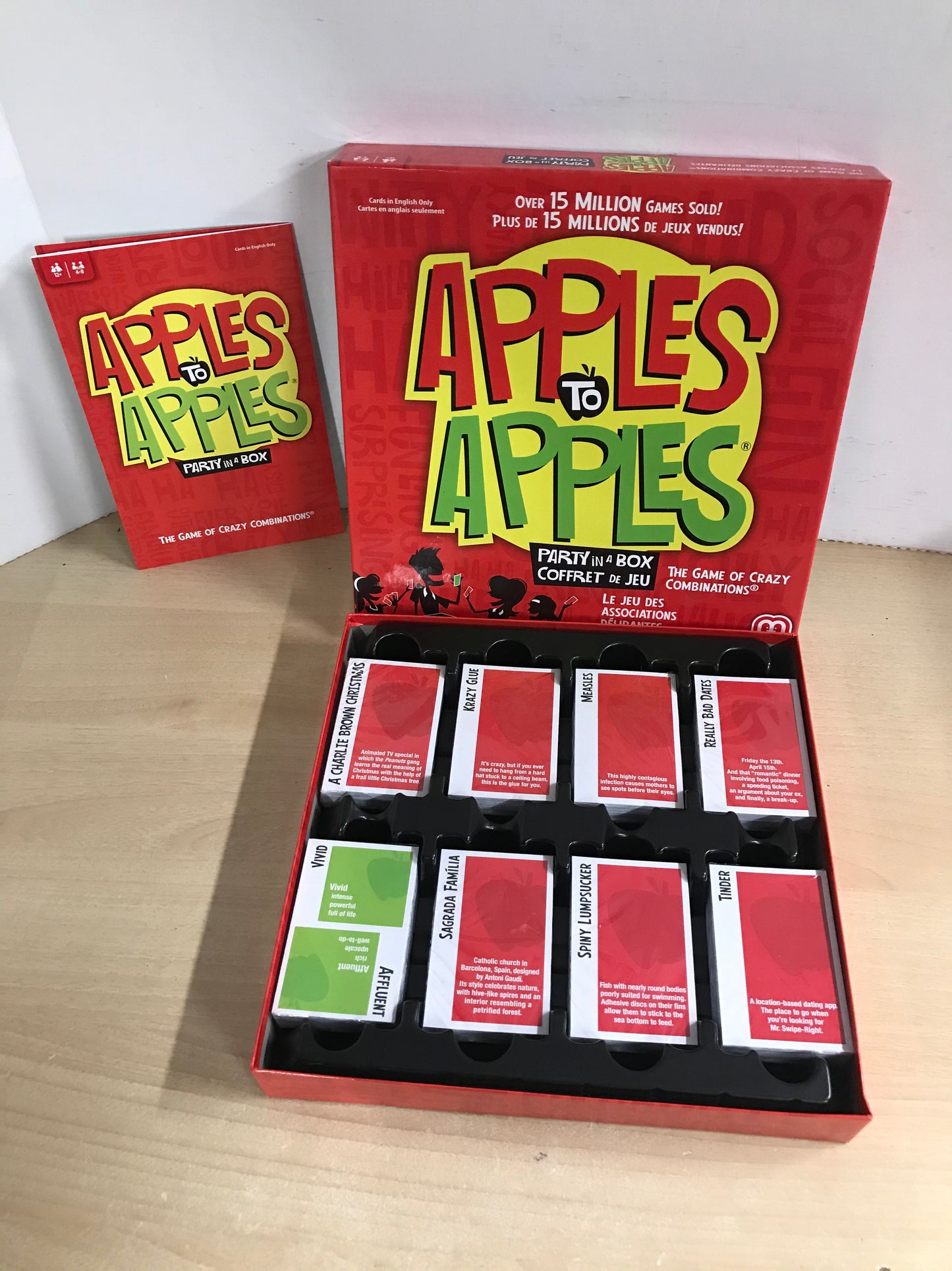 Y Game Child Apples to Apples Large Party In A Box New Sealed Age 12+