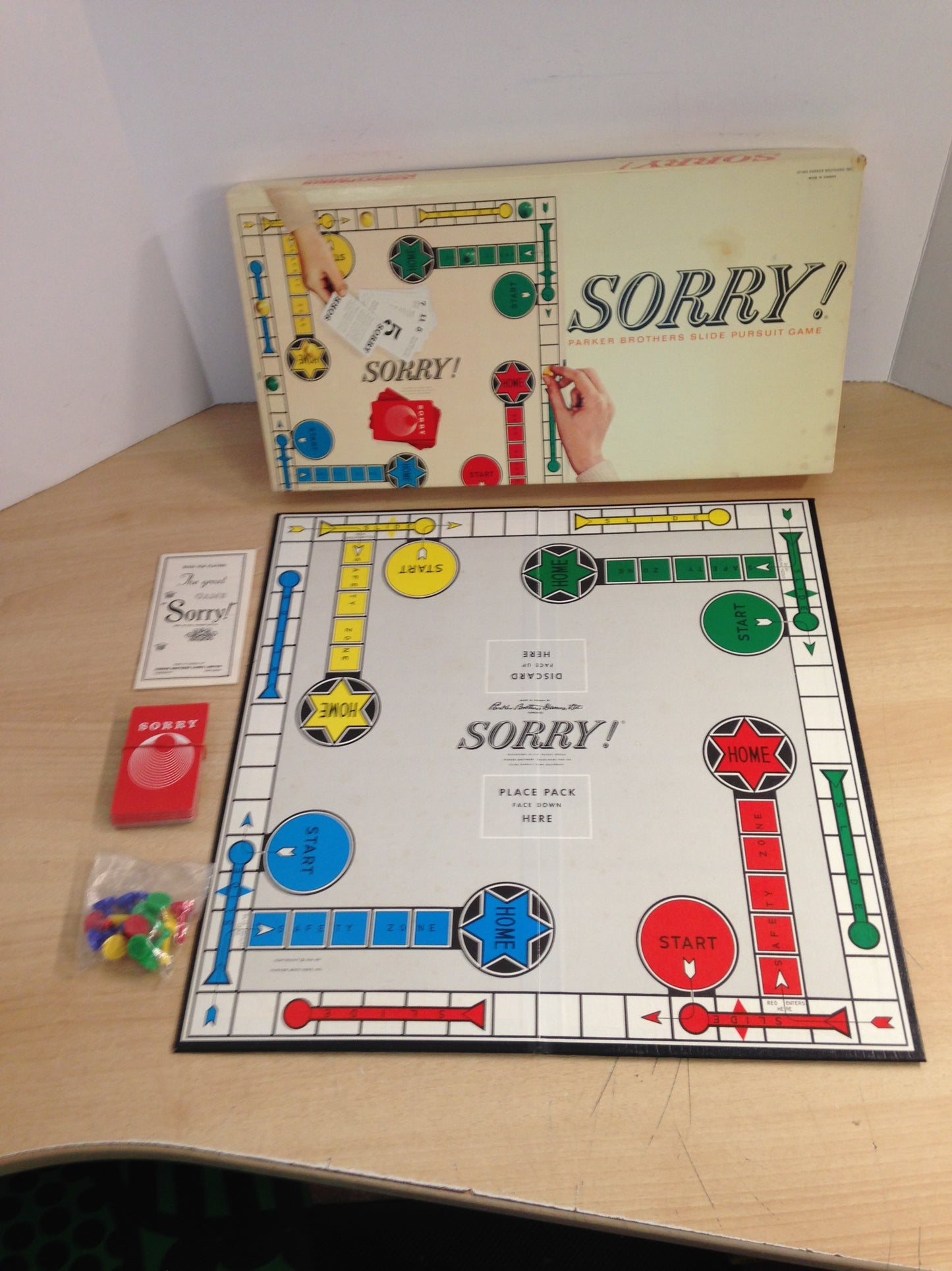 Y Game Sorry Vintage 1964 As New Complete Excellent Condition