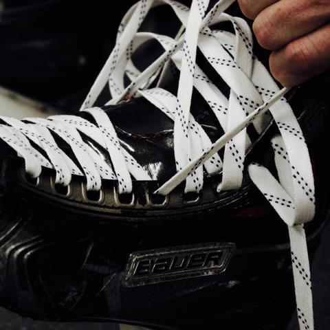 Hockey Accessories NEW Howies Laces WHITE Waxed Hockey Skate Size 108 inch