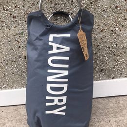 Cottage Laundry Tote Bag X Large NEW Rubber Handles 16 x 25 inch