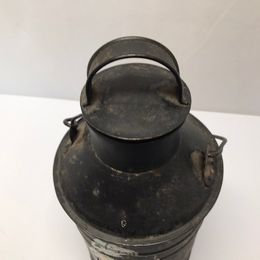 Grandma Antique Vintage Metal  Old Gas, Fuel Can 15 x 7 inch RARE