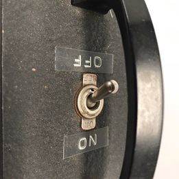 Grandma Vintage 1950's GR5Lab Universal Dark Room Timer Black Metal Works Great