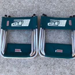 Fishing Adventures 2 RARE Vancouver Molson Indy 10 1999 Vintage Folding Chairs Sponsored By Coleman