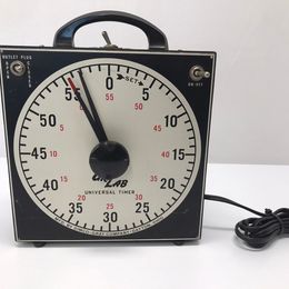 Grandma Vintage 1950's GR5Lab Universal Dark Room Timer Black Metal Works Great