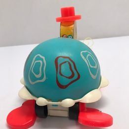 Vintage Toys1962 Fisher Price Toys Tip Toe Turtle Wood Plastic Pull Toy Large