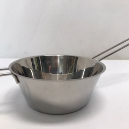 Cottage Stainless 6 inch Kitchen Straining Colander Strainer With Handle Excellent