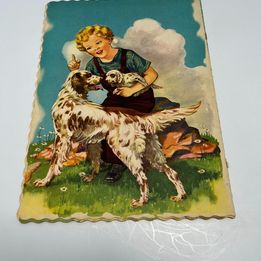 Grandma's 1945 1st Edition Vintage Farm Friends Large Size Outstanding Pictures