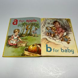 Grandma's 1950's Collins Wonder Children's ABC and Counting Book Vintage Hardcover Book RARE