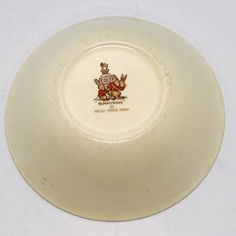 Cottage Vintage Old Beatrix Potter Bunnykins Bowl 6 inch