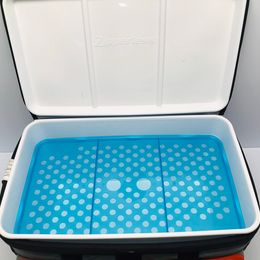 Camping Fishing Tailgate Party Ozark Trail 48 Can Zipperless Hardbody Cooler