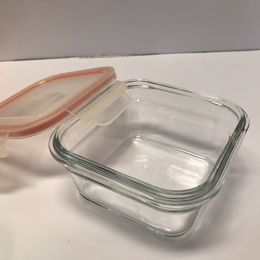 Cottage 3 Glass Food Containers and 2 Tupperware All As New All Microwave Friendly One Lot