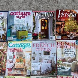 Cottage 24 Assorted Country Cottage Fela Market Victorian French HGTG Magazines