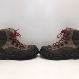 Fly River Fishing Wading Bare Boots Felt Bottom Men's Size 10 Excellent