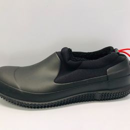 Rain Boots Hunter Men's Size 7 Ladies 8.5 Insulated Vegan Shearling Waterproof Muck Shoes Like New