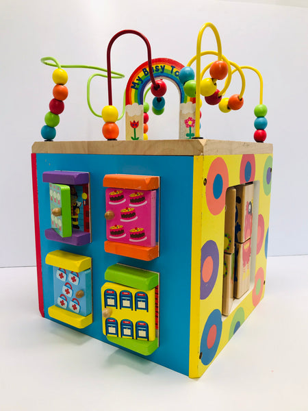 ALEX Toys My Busy Town  Baby Wooden Developmental Toy Like New
