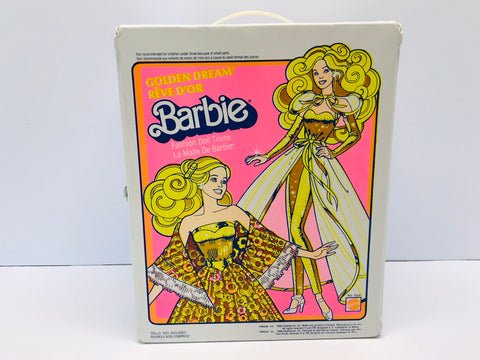 Barbie Golden Dream Superstar Forever Case 1980 Excellent