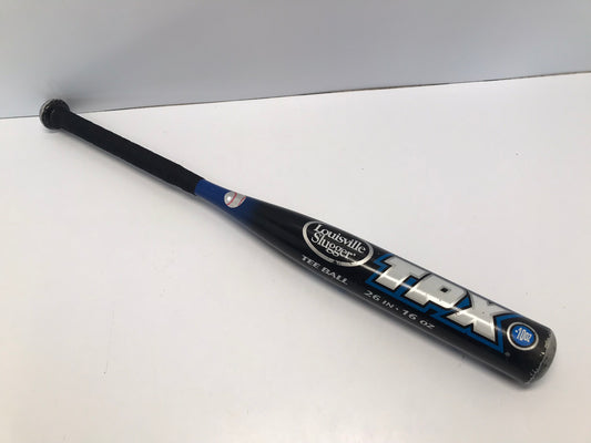 Baseball BAt 26 Inches 1603 Louisville Slugger Warrior Black Blue White