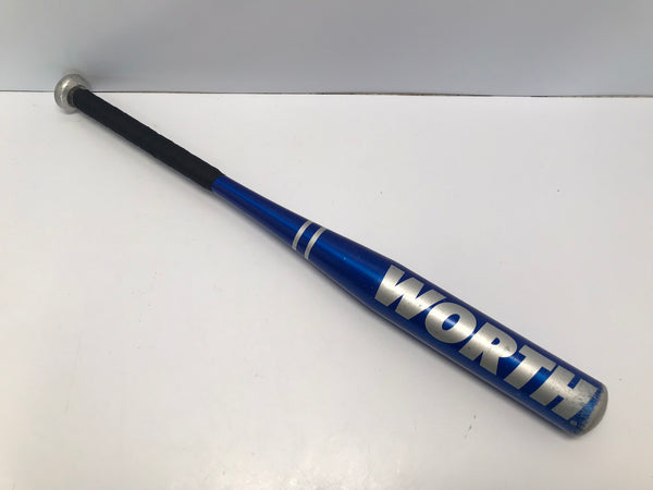Baseball Bat 25 Inches 1703 Worth T-Ball Blue