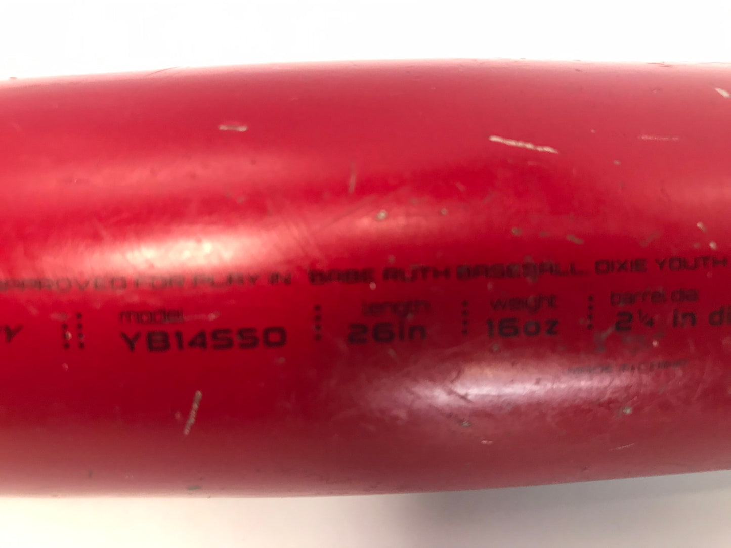 Baseball Bat 26 Inches Easton S 50 1603 Black Red
