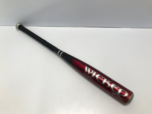 Baseball Bat 26in 1403 Worth Hyper Lite Wicked Red Black