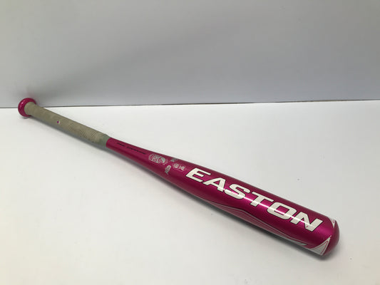 Baseball Bat 26in 16 03 Easton Pink Sapphire Military Grade Aluminum Evenly Balenced Like New