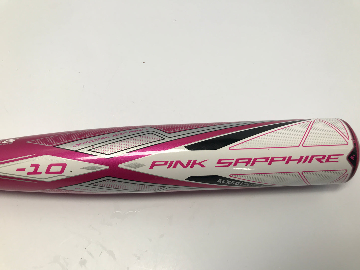 Baseball Bat 26in 16 03 Easton Pink Sapphire Military Grade Aluminum Evenly Balenced Like New