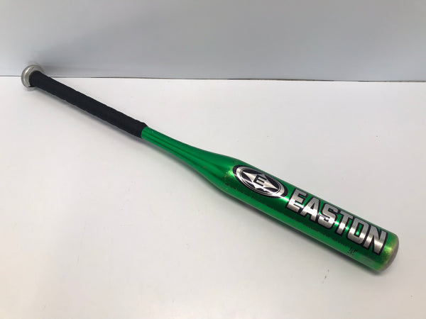 Baseball Bat 27 Inches 19 oz Easton Cyclone Softball Green Black